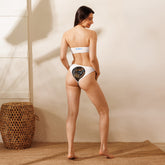 Recycled bandeau bikini- Patriotic 
