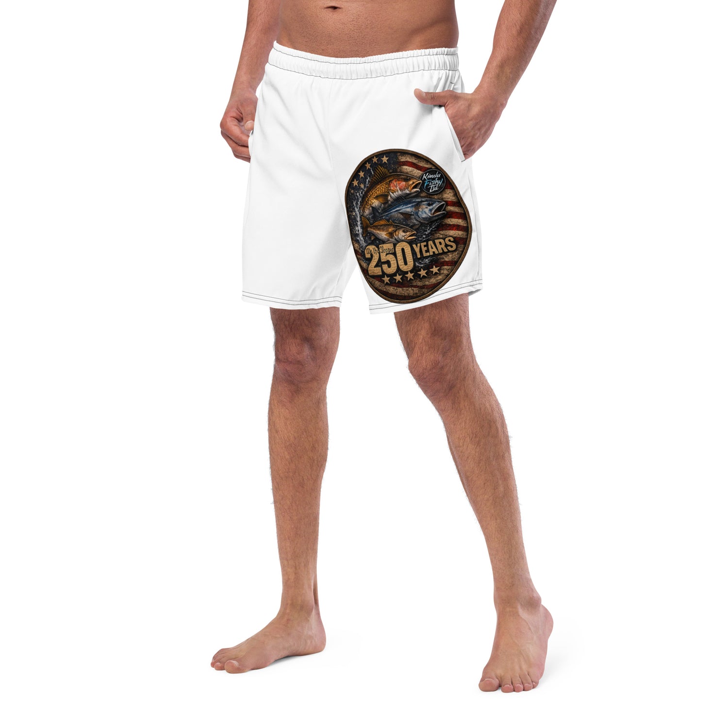 Product Recycled Swim Trunks-patriotic