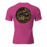 Product mockupShort sleeve t-shirt tri blend- Patriotic 