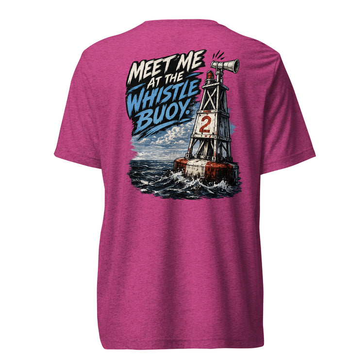 Short sleeve t-shirt- meet at the buoy 