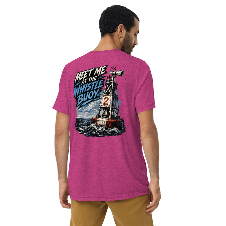 Short sleeve t-shirt- meet at the buoy 