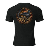 Product mockupShort sleeve t-shirt tri blend- Patriotic 