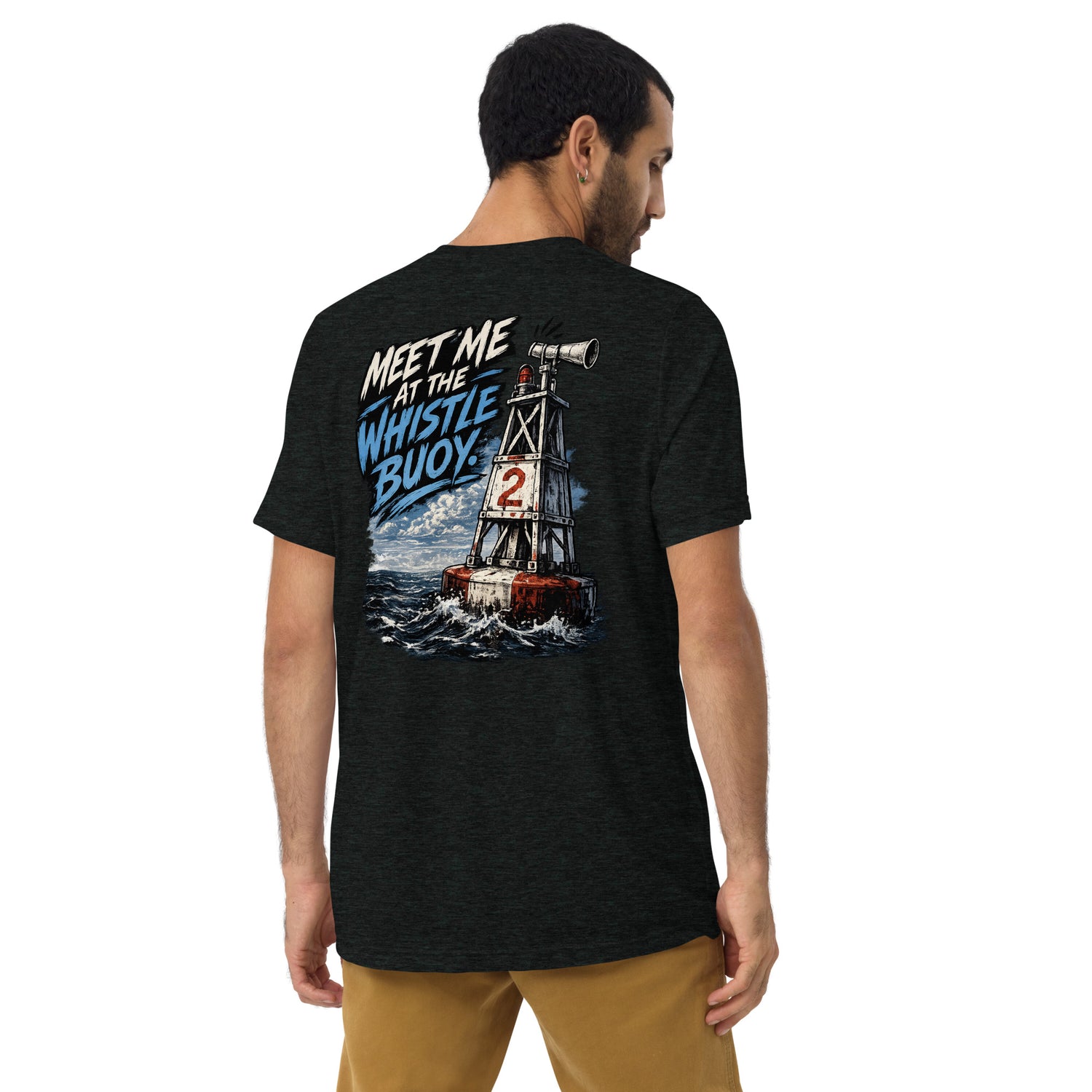 Short sleeve t-shirt- meet at the buoy 