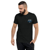 Product mockupShort sleeve t-shirt tri blend- Patriotic 