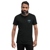 Product mockupShort sleeve t-shirt tri blend- Patriotic 