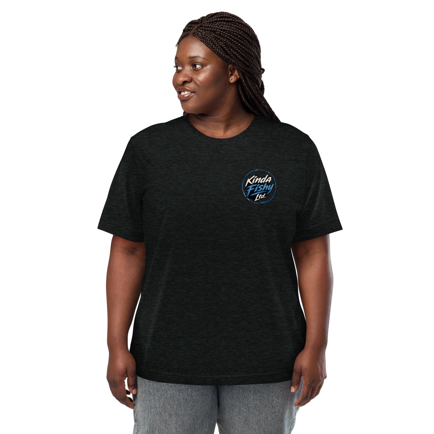 Product mockupShort sleeve t-shirt tri blend- Patriotic 