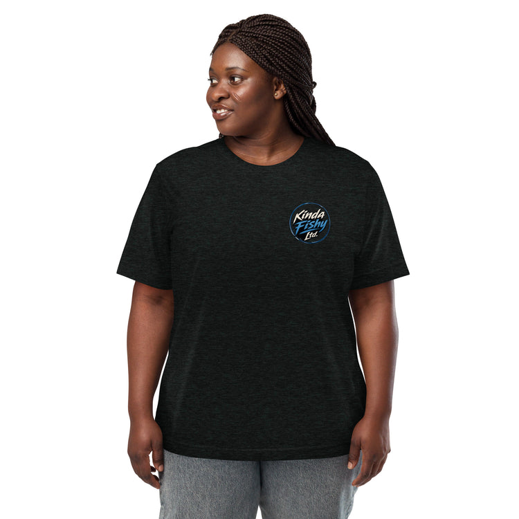 Product mockupShort sleeve t-shirt tri blend- Patriotic 