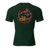 Product mockupShort sleeve t-shirt tri blend- Patriotic 