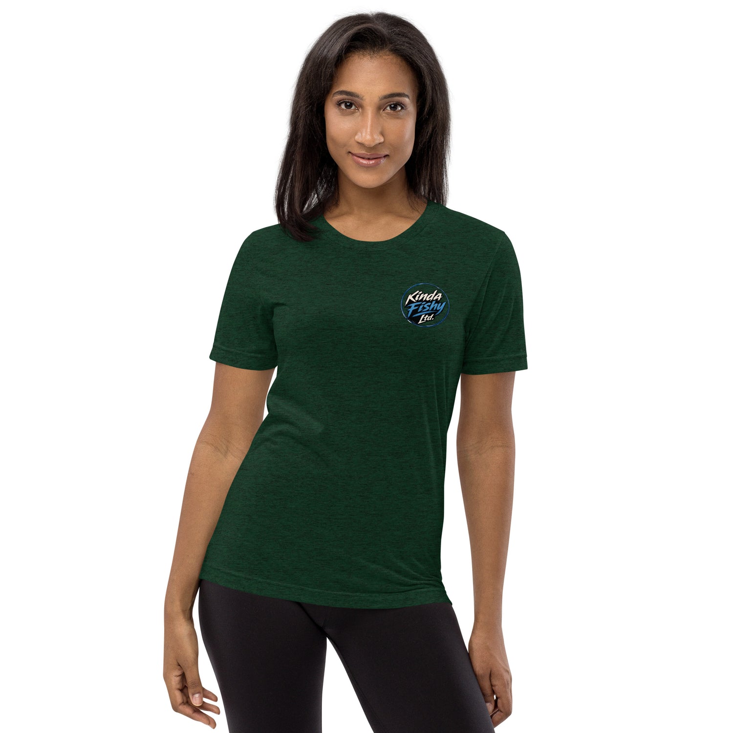 Product mockupShort sleeve t-shirt tri blend- Patriotic 