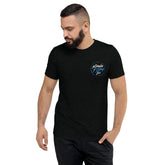 Product mockupShort sleeve t-shirt tri blend- Patriotic 