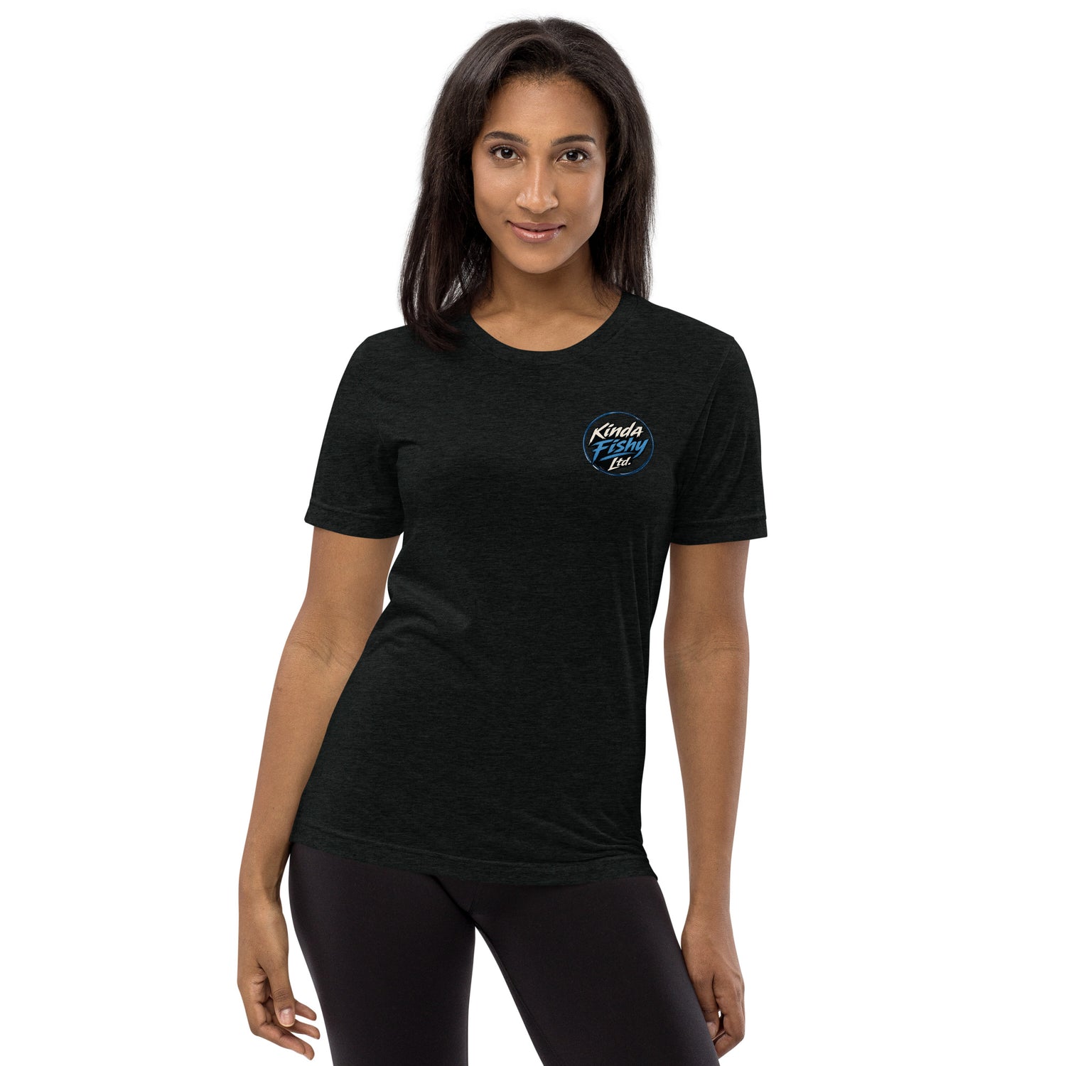Product mockupShort sleeve t-shirt tri blend- Patriotic 