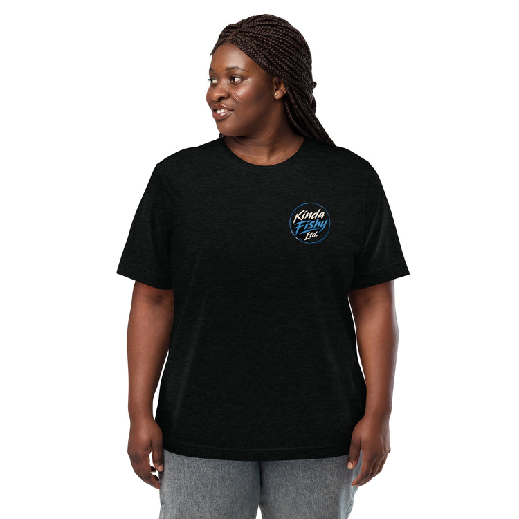 Product mockupShort sleeve t-shirt tri blend- Patriotic 