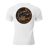 Product mockupShort sleeve t-shirt tri blend- Patriotic 