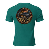 Product mockupShort sleeve t-shirt tri blend- Patriotic 