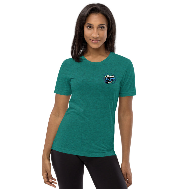 Product mockupShort sleeve t-shirt tri blend- Patriotic 