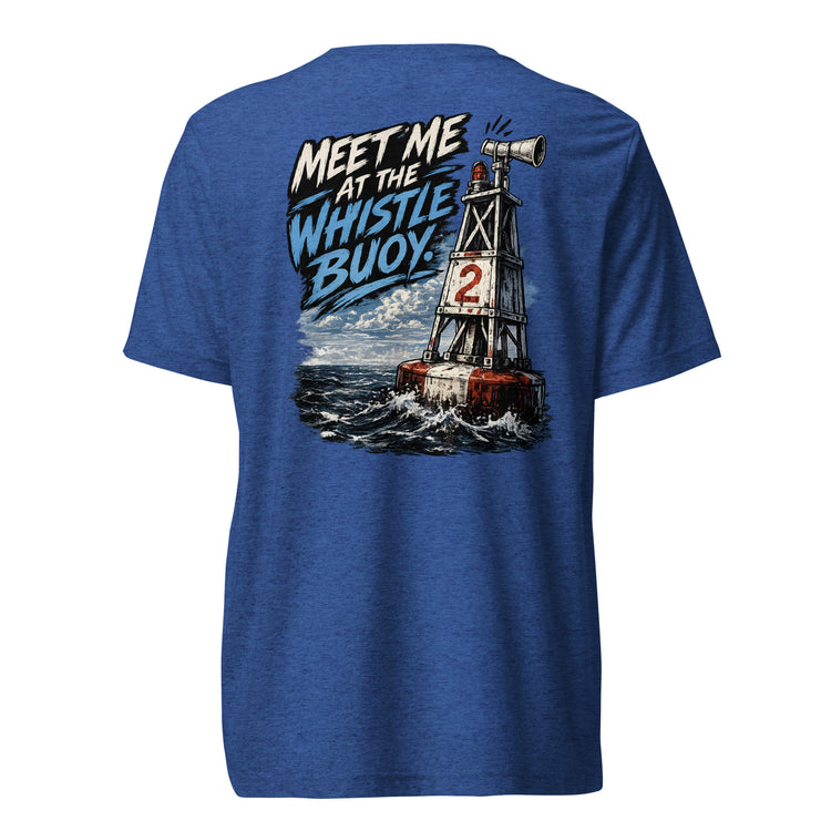 Short sleeve t-shirt- meet at the buoy 