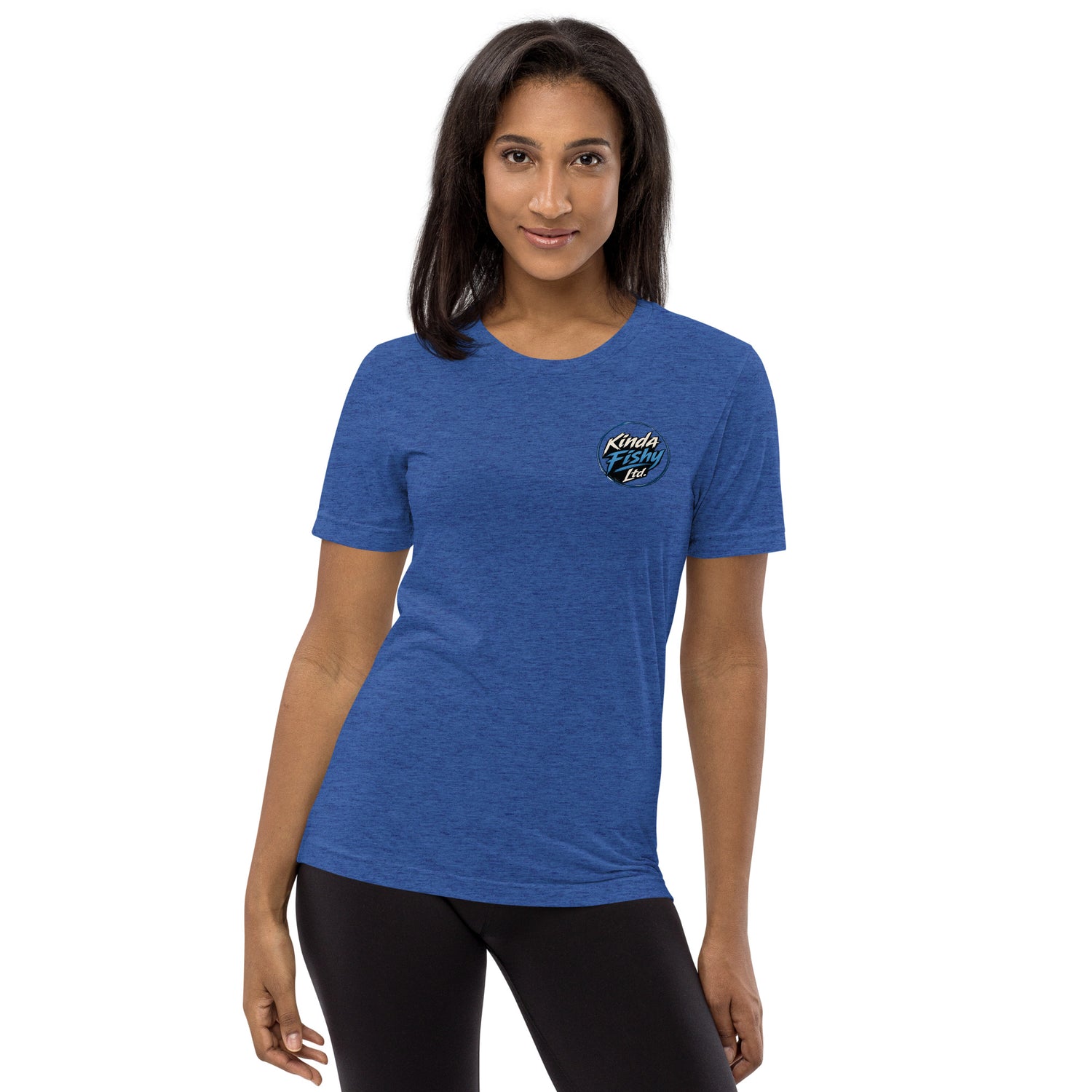 Product mockupShort sleeve t-shirt tri blend- Patriotic 