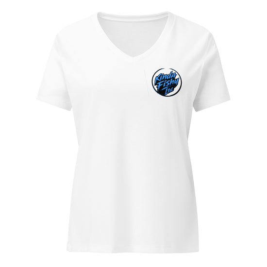 Womens relaxed v-neck t-shirt- Mahi 