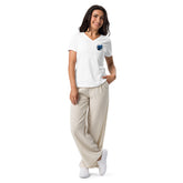 Womens relaxed v-neck t-shirt- Mahi 
